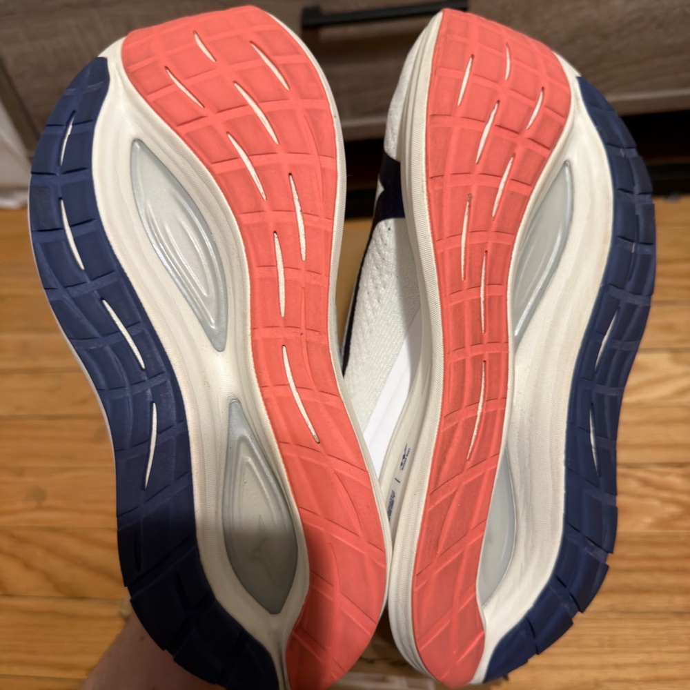Women’s Mizuno Neo Vista 2 - white/metallic navy size 7 - Picture 6 of 7